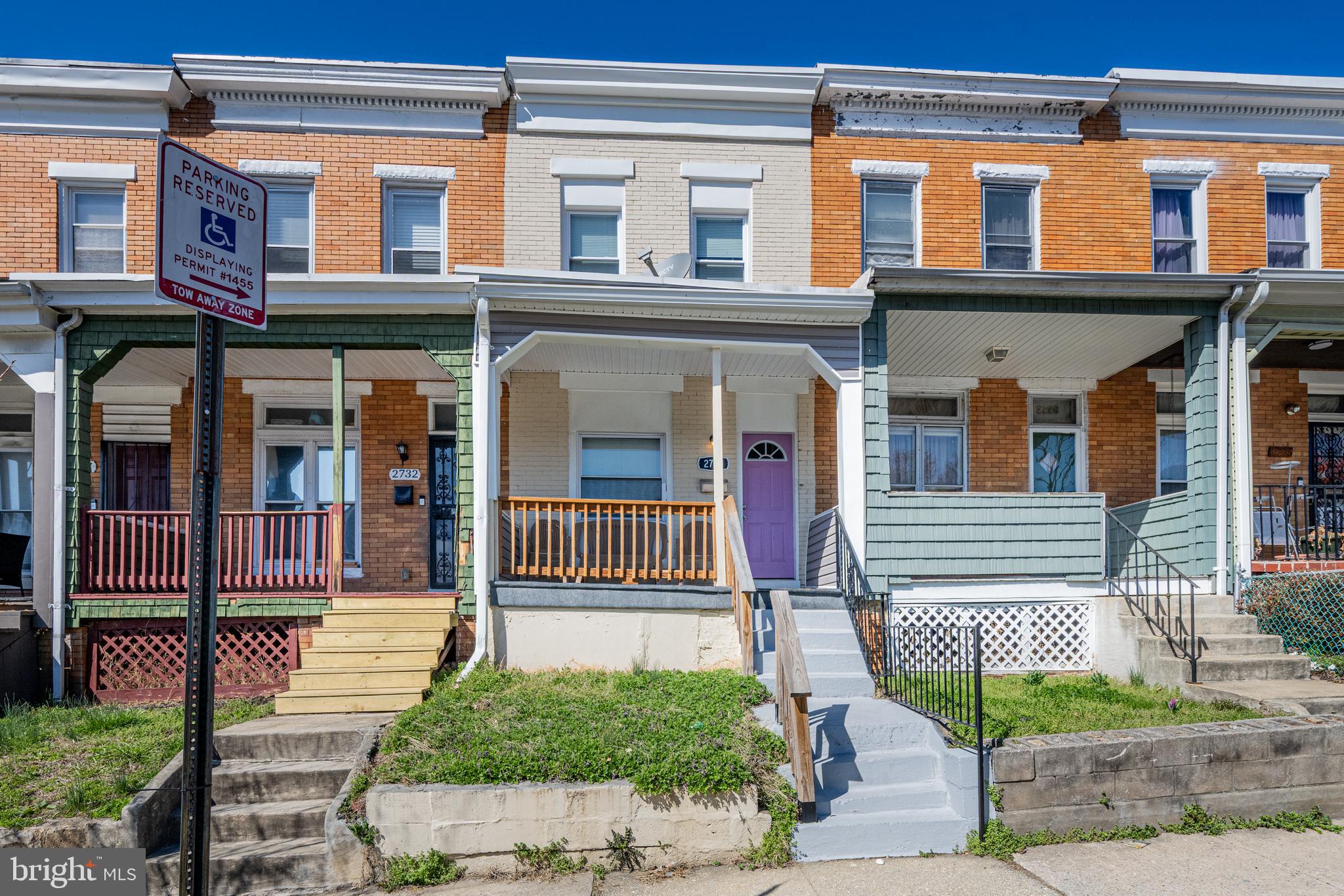 2730 Baker Street Baltimore, MD 21216 - Photo 23 of 27 Front Elevation