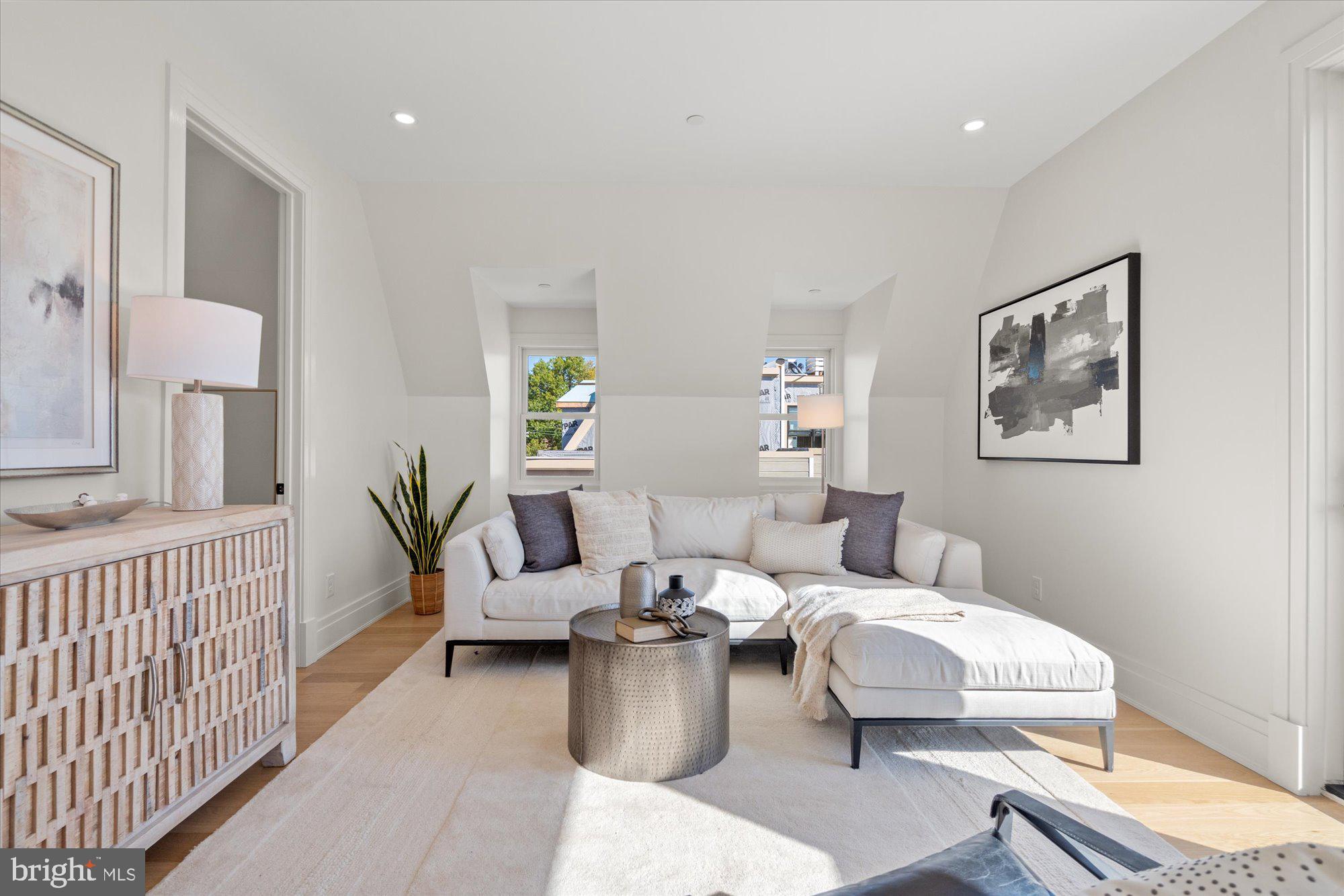 107 North West Alexandria, VA 22314 - Photo 55 of 65 a living room with furniture and wooden floor