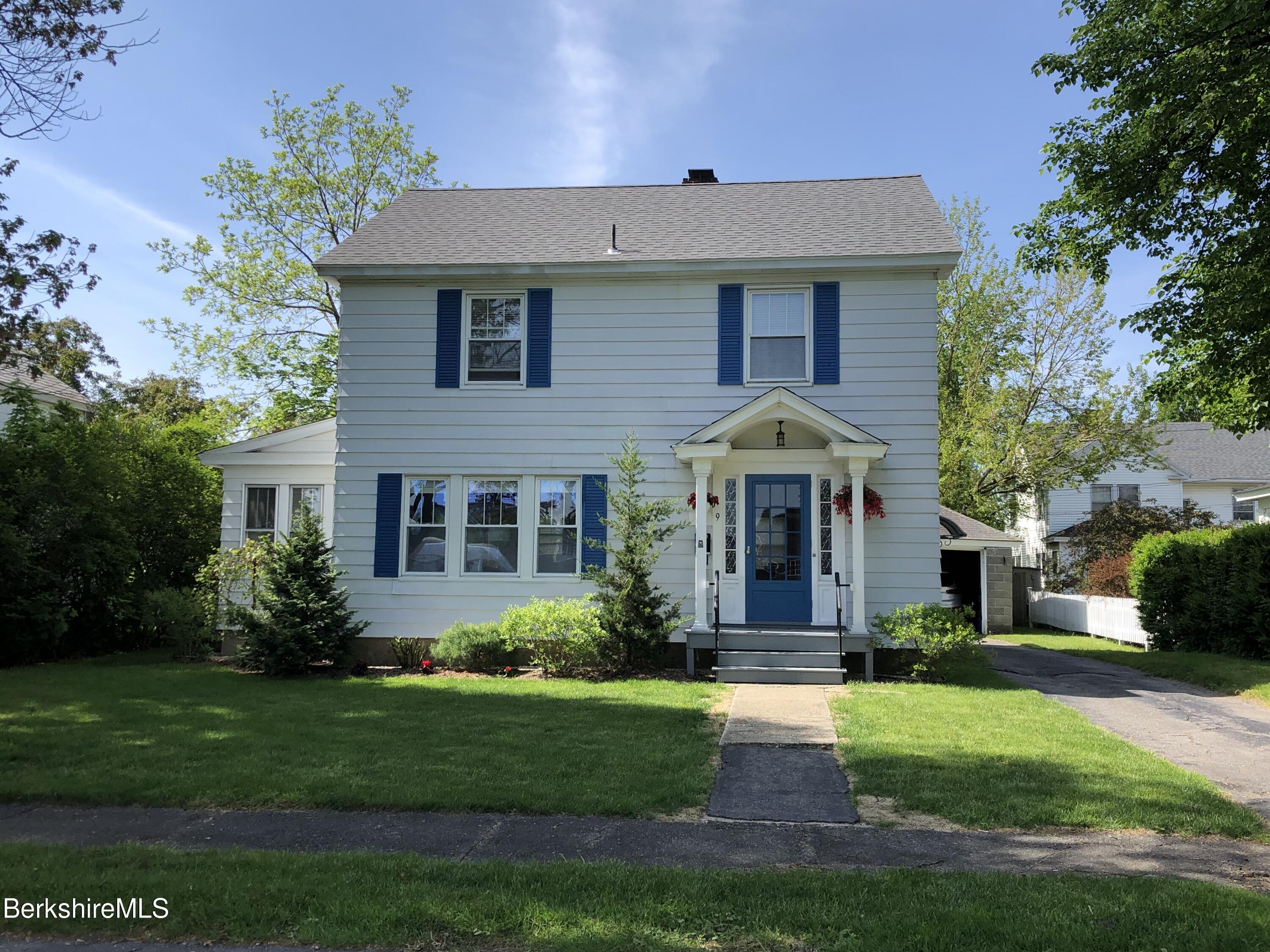 9 Weston Street Pittsfield, MA 01201 - Photo 1 of 45 a front view of a house with garden