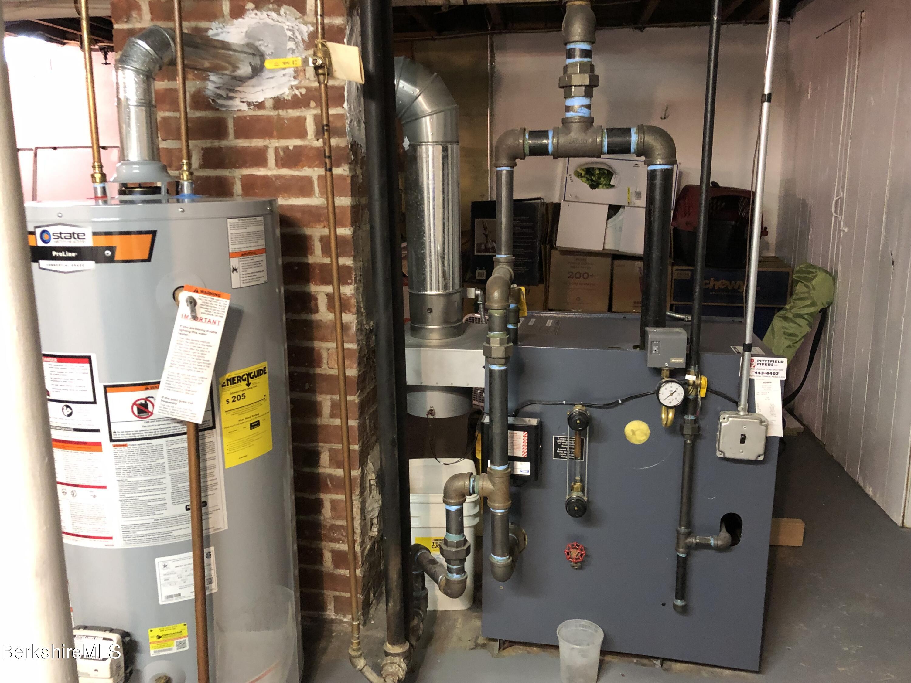9 Weston Street Pittsfield, MA 01201 - Photo 38 of 45 a close view of water heater room