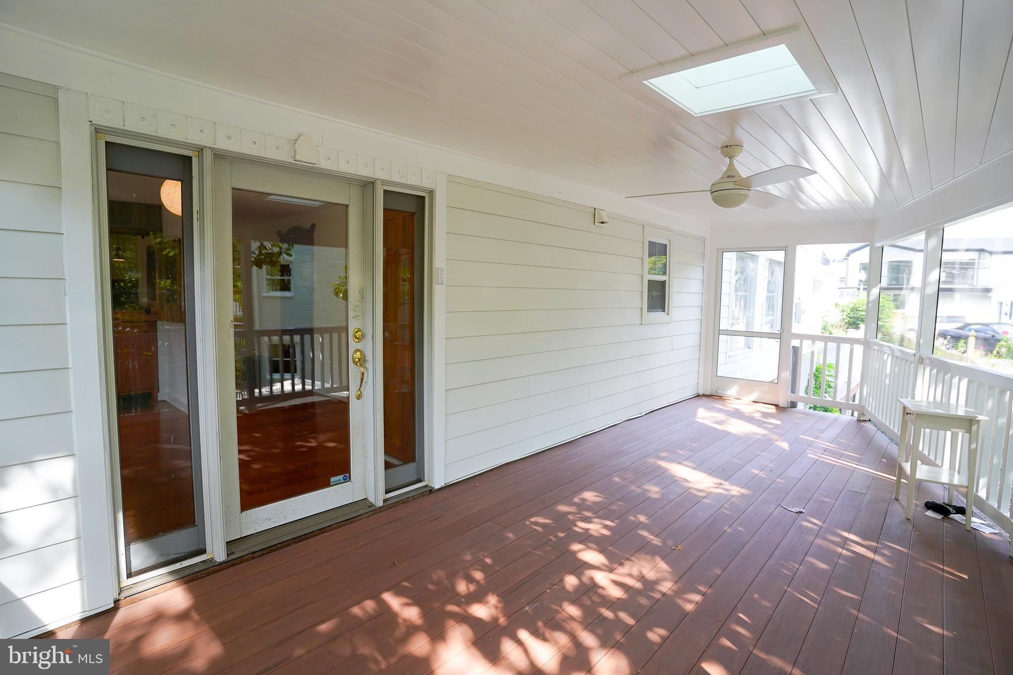3309 20th Road North Arlington, VA 22207 - Photo 16 of 63 Screened in deck off dining room