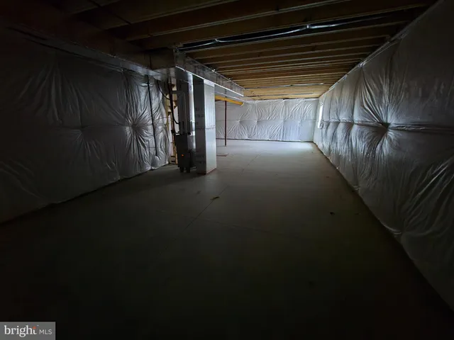 a view of storage and utility room