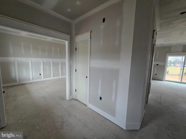 a view of empty room