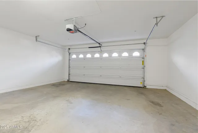 a view of a room with an empty space