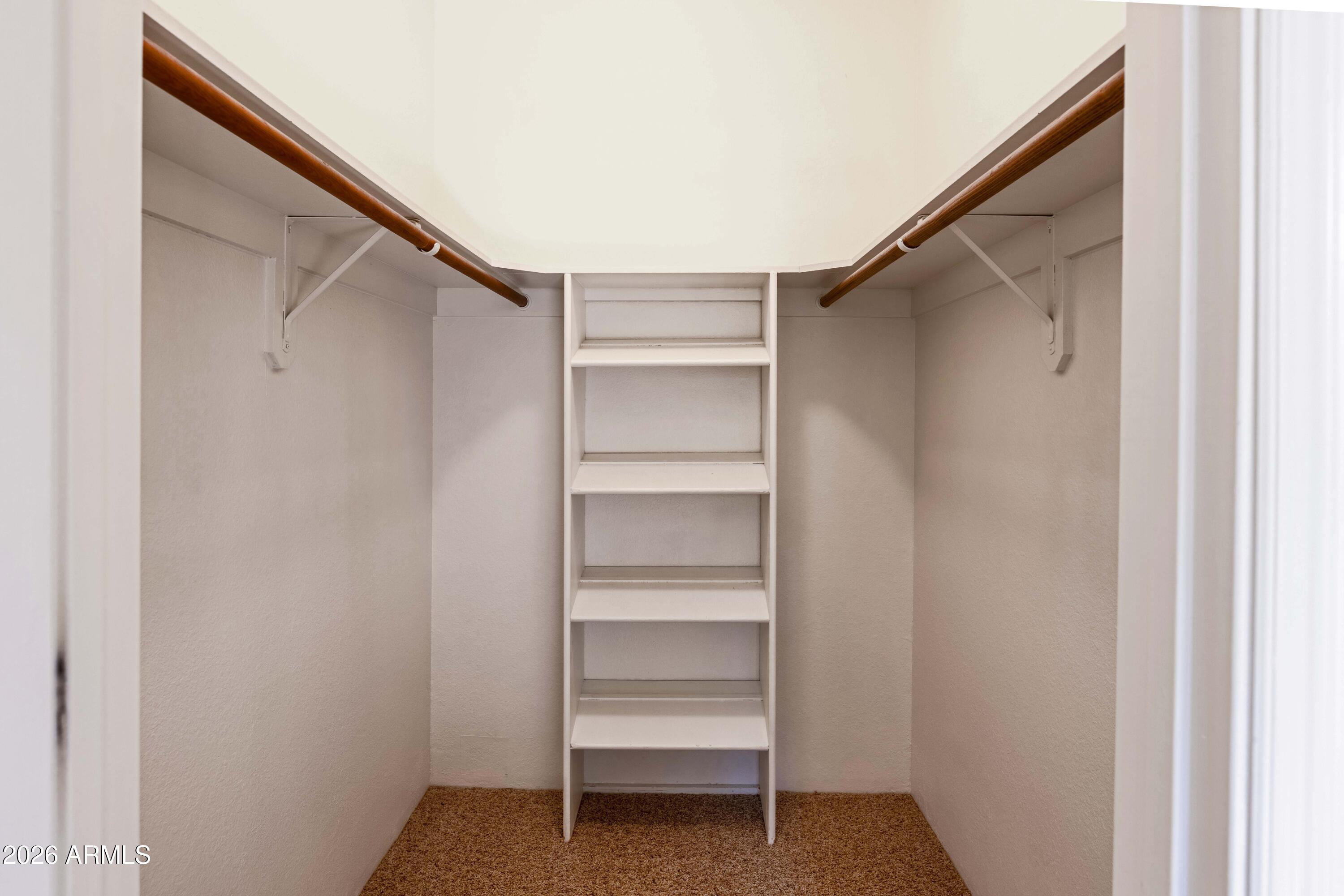 5500 North Valley View Road, Unit 101 Tucson, AZ 85718 - Photo 18 of 26 Large Walk in Closet at Bedroom