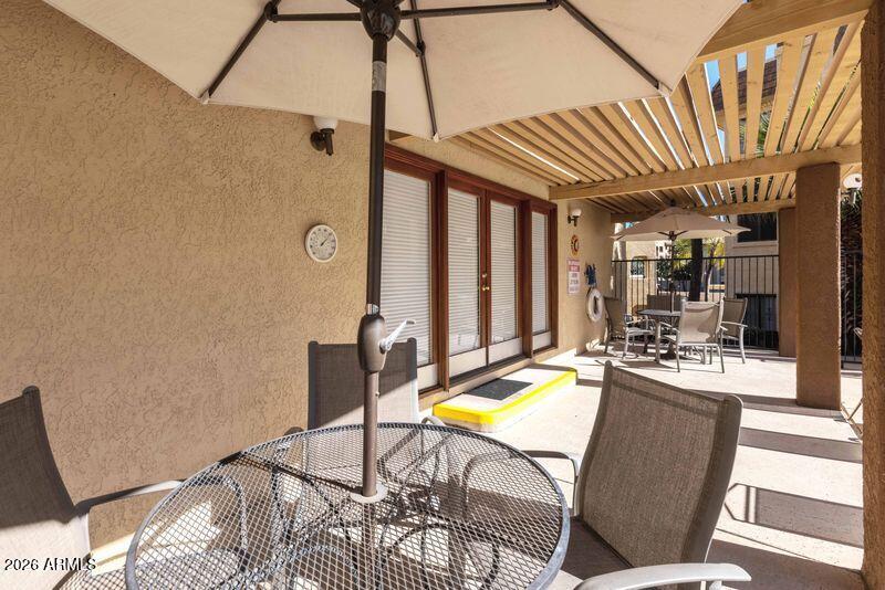5500 North Valley View Road, Unit 101 Tucson, AZ 85718 - Photo 24 of 26 Patio Area at Pool
