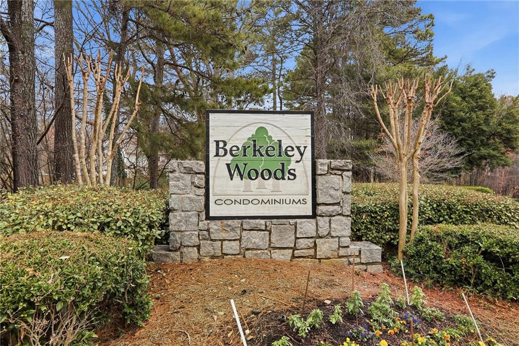 106 Berkeley Woods Drive Duluth, GA 30096 - Photo 17 of 17 a sign on the side of the road