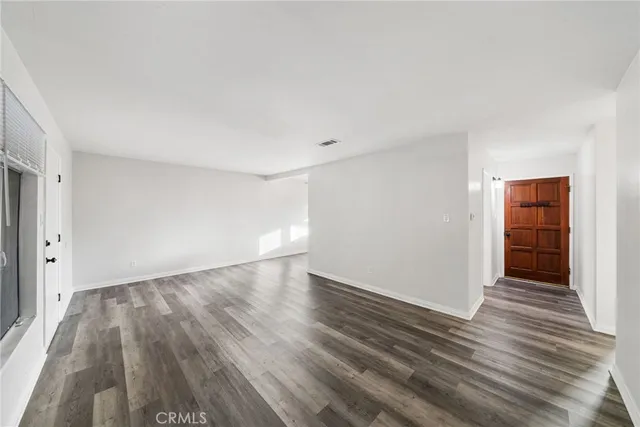 wooden floor in an empty room