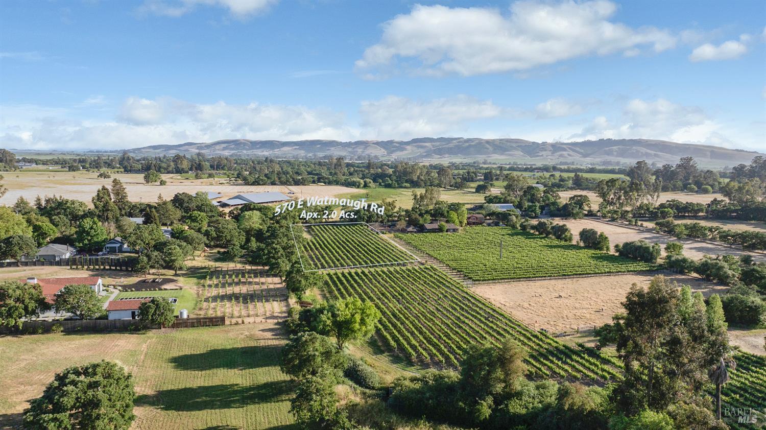 570 East Watmaugh Road Sonoma, CA 95476 - Photo 4 of 8 an aerial view of a city