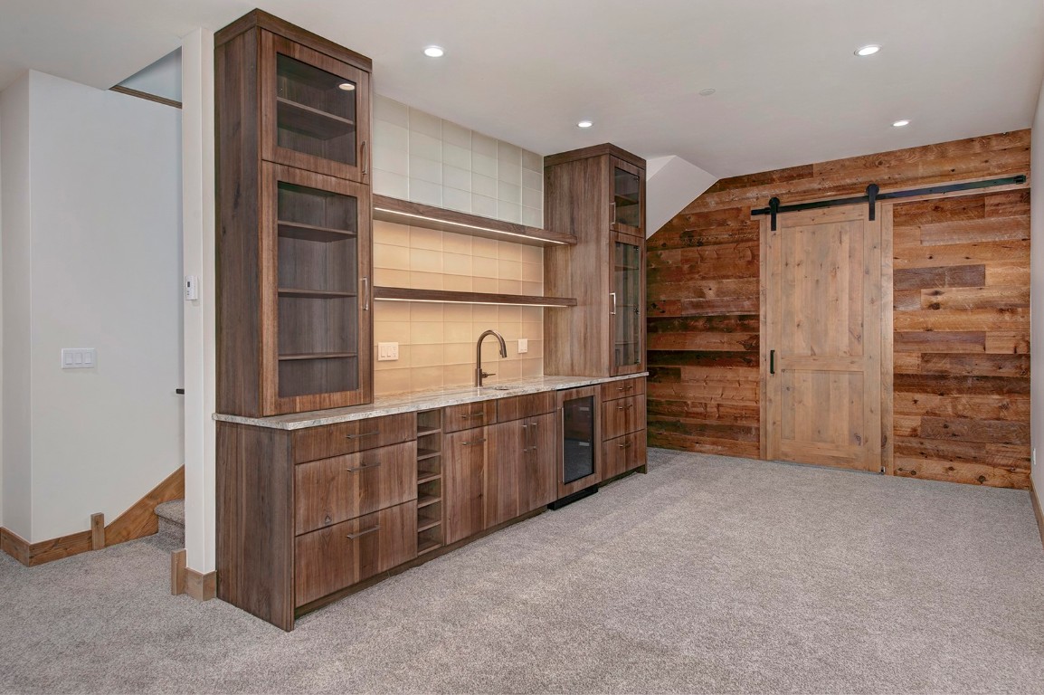 25 Tip Top Trail Keystone, CO 80435 - Photo 37 of 39 a kitchen with stainless steel appliances a refrigerator and cabinets