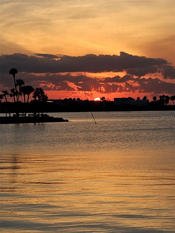4851 West Gandy Boulevard, Unit B5L5 Tampa, FL 33611 - Photo 46 of 46 a view of ocean with sunset