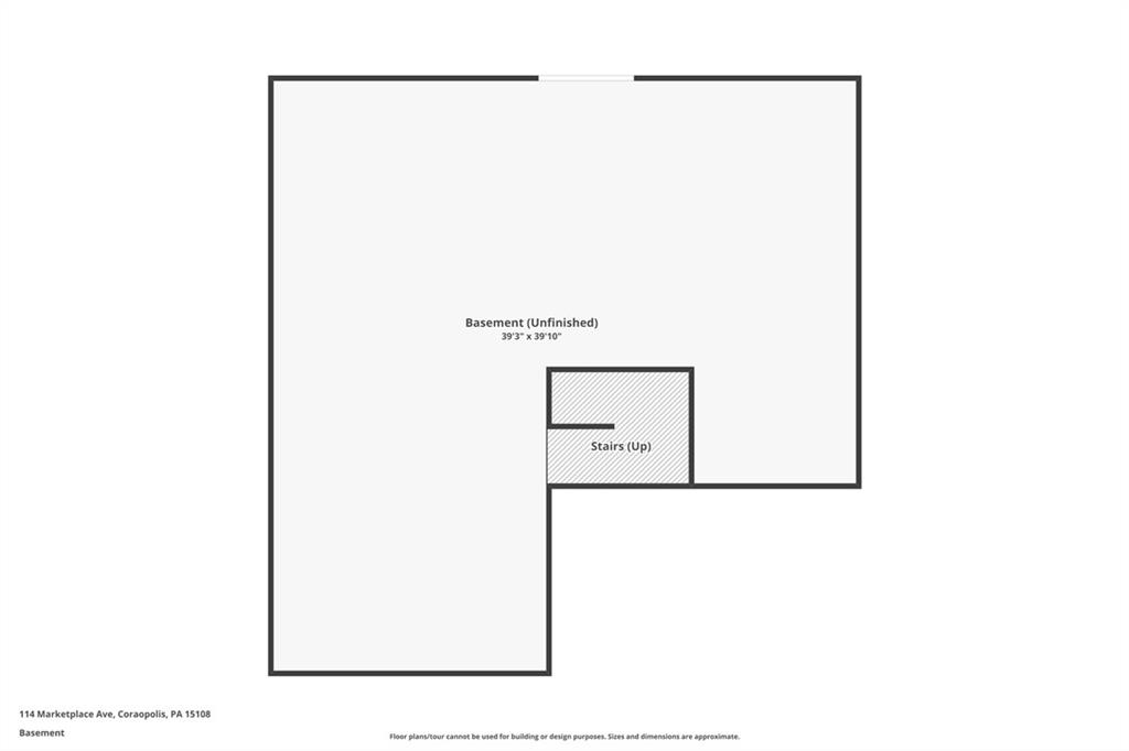 114 Marketplace Avenue Coraopolis, PA 15108 - Photo 32 of 32 a picture of a floor plan