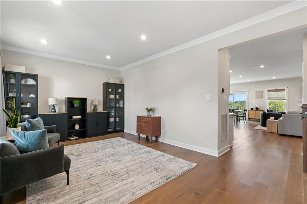 114 Marketplace Avenue Coraopolis, PA 15108 - Photo 10 of 32 a living room with furniture and a flat screen tv