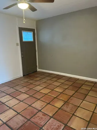 a view of a house with a patio