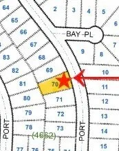 a picture of a bathroom with a sink and mirror