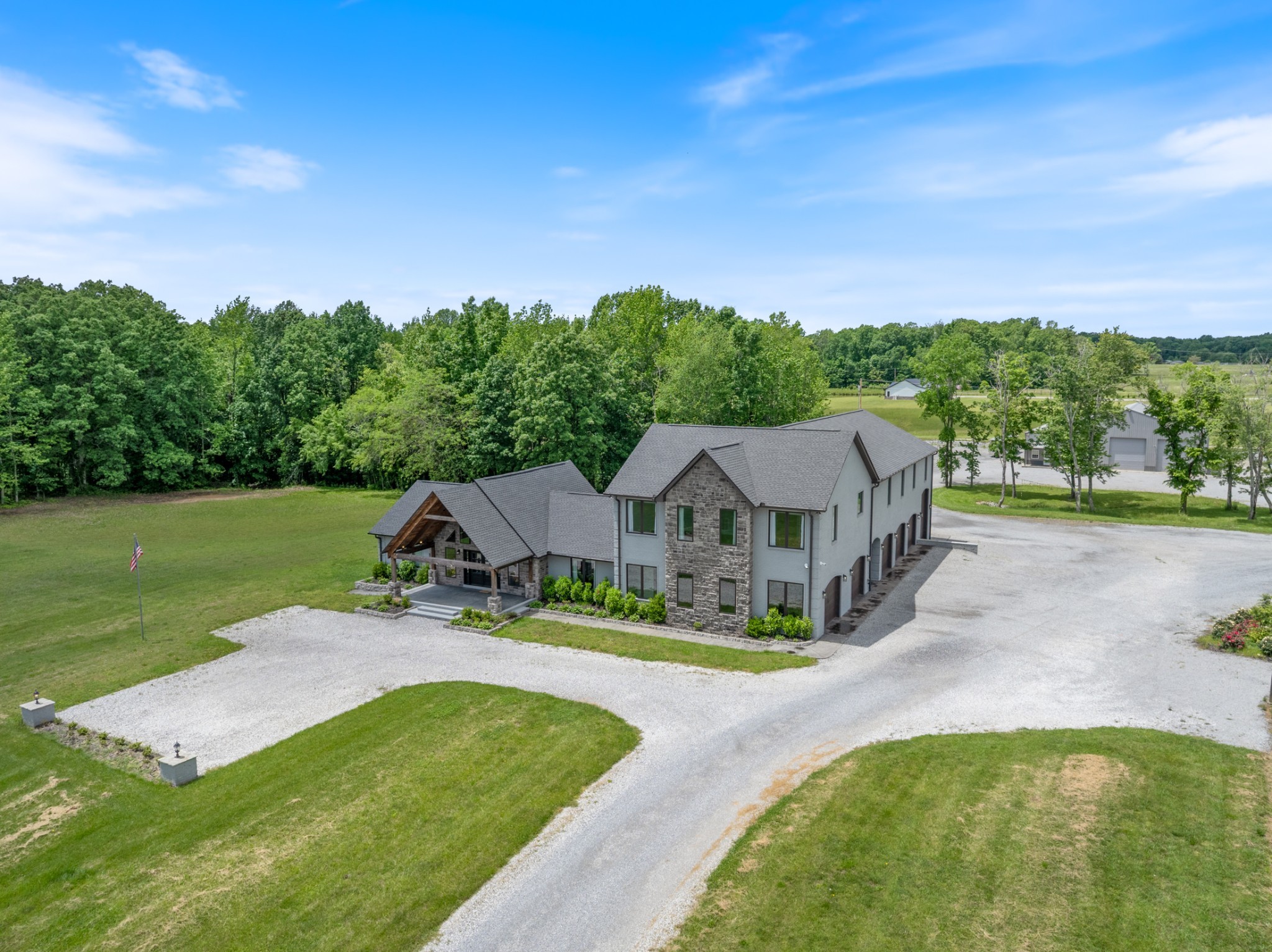 3791 Sylvia Road Dickson, TN 37055 - Photo 12 of 82 an aerial view of a house
