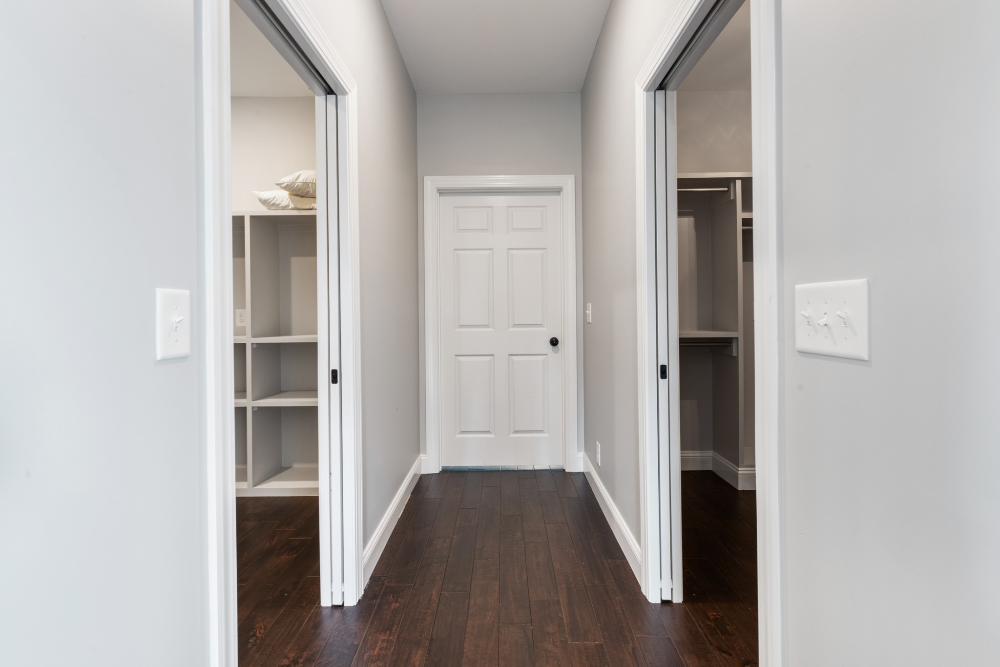 3791 Sylvia Road Dickson, TN 37055 - Photo 39 of 82 a view of a hallway with wooden floor