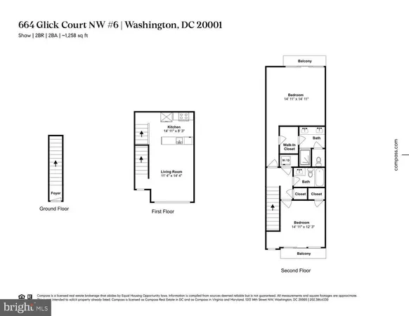 $3,850 | 664 Glick Court Northwest, Unit 6, Washington, DC 20001