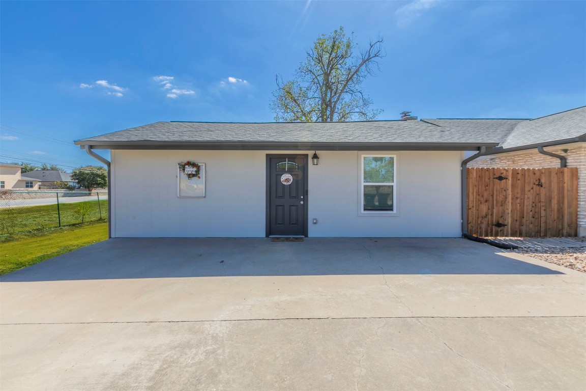 front view of a house with a garage
