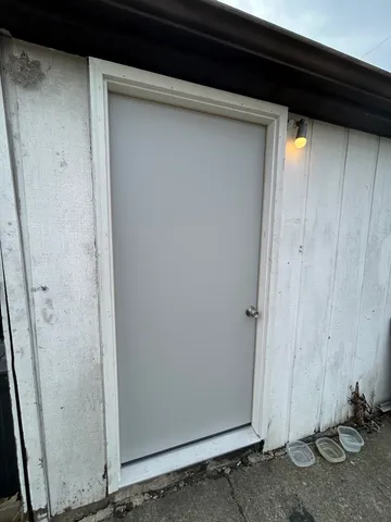 a view of door
