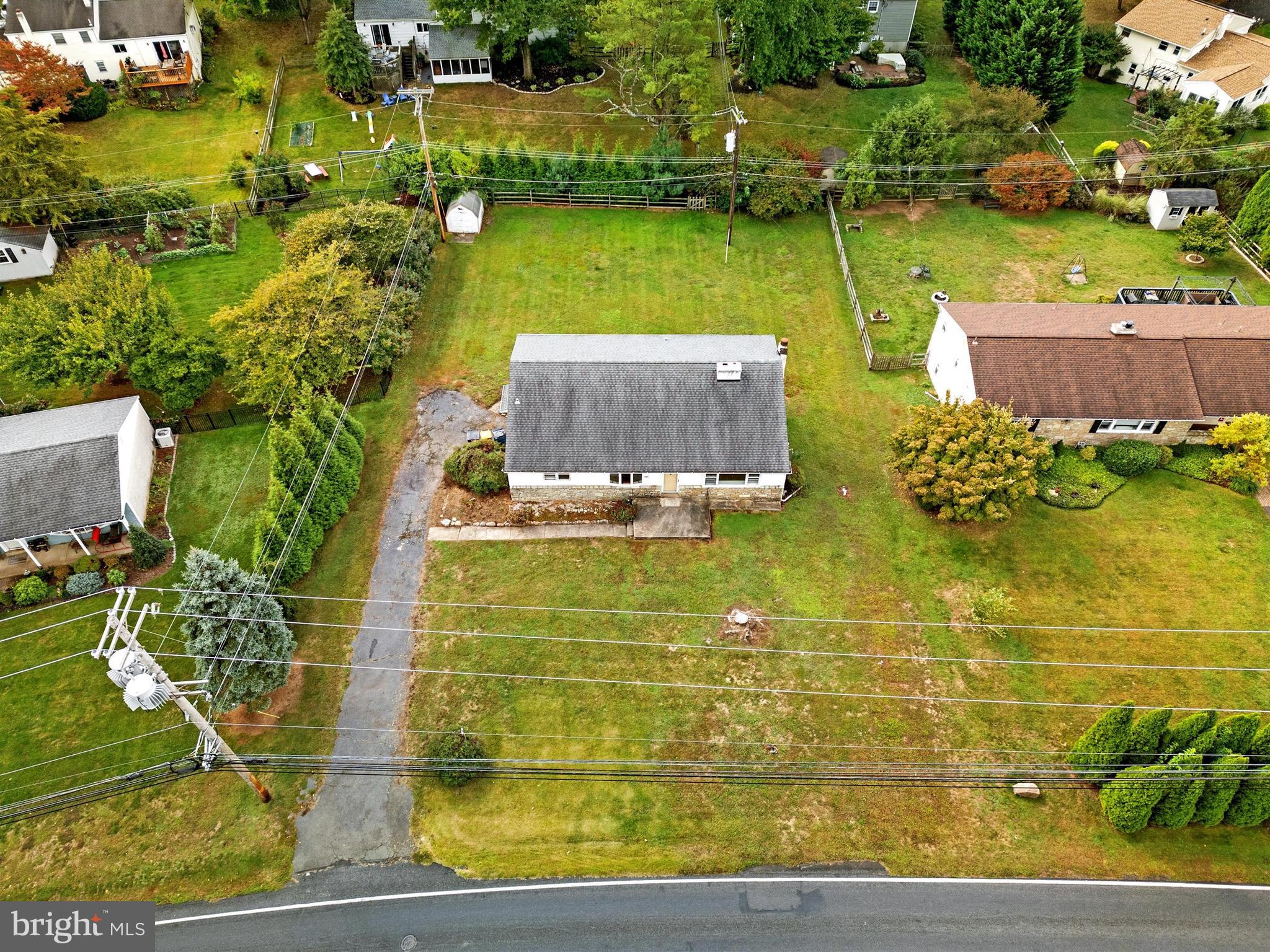 151 Dolington Road Yardley, PA 19067 - Photo 3 of 15 Aerial Front