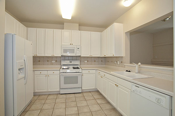 3448 Ravinia Circle Aurora, IL 60504 - Photo 5 of 20 a kitchen with white cabinets appliances and a sink