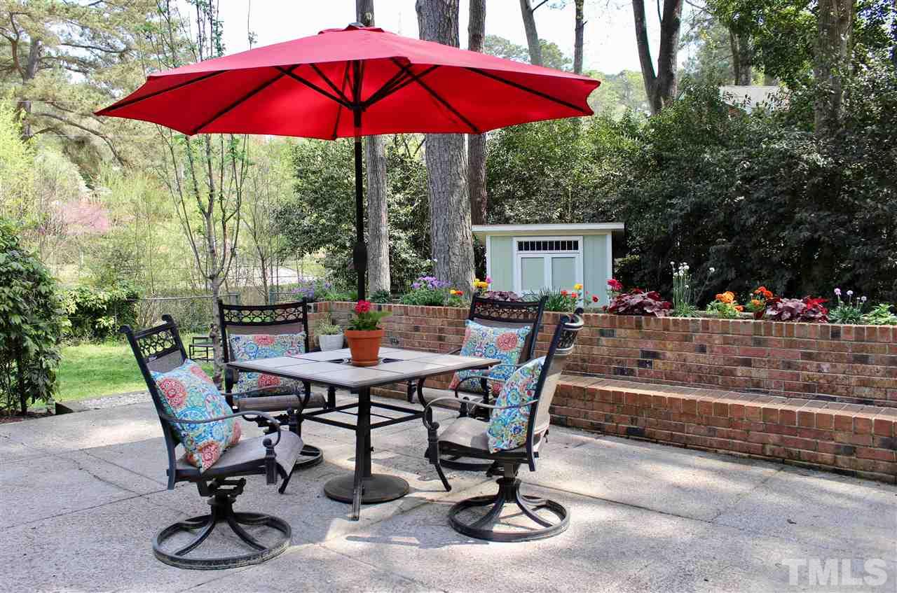 3701 Lail Court Raleigh, NC 27606 - Photo 18 of 25 a view of yard with patio