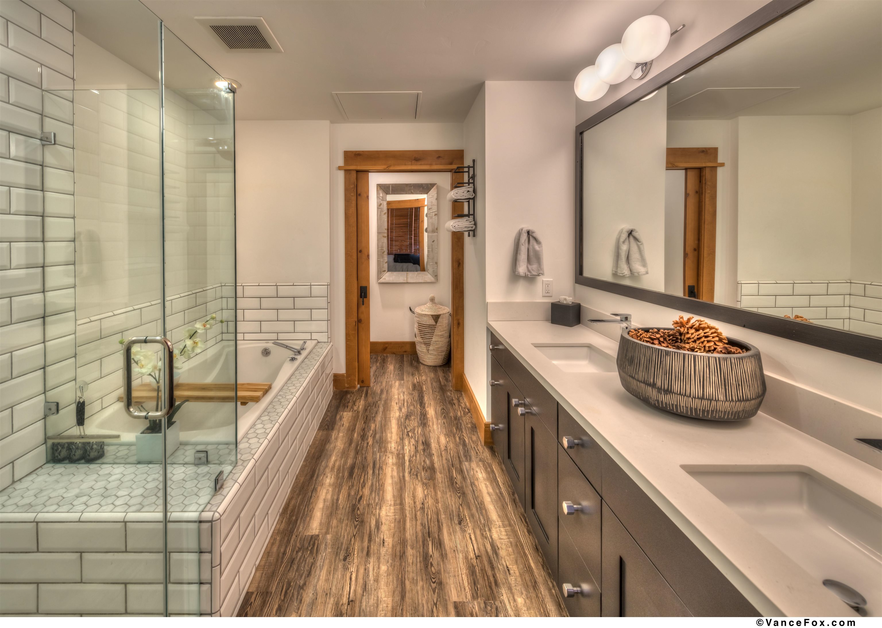 8001 Northstar Drive, Unit 403 Truckee, CA 96161 - Photo 6 of 10 a kitchen with a sink and wooden cabinets