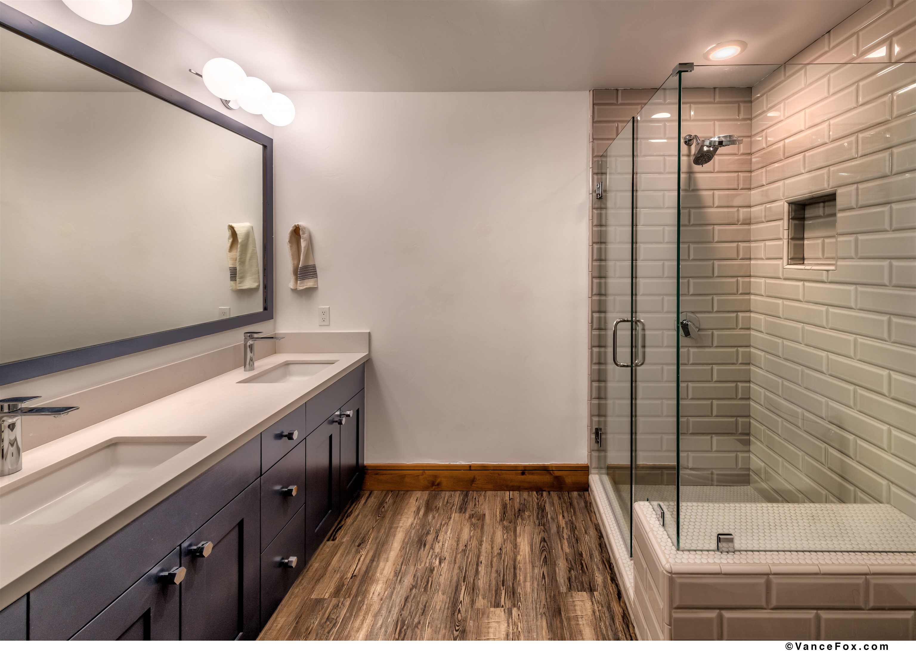 8001 Northstar Drive, Unit 403 Truckee, CA 96161 - Photo 8 of 10 a bathroom with a shower and a sink