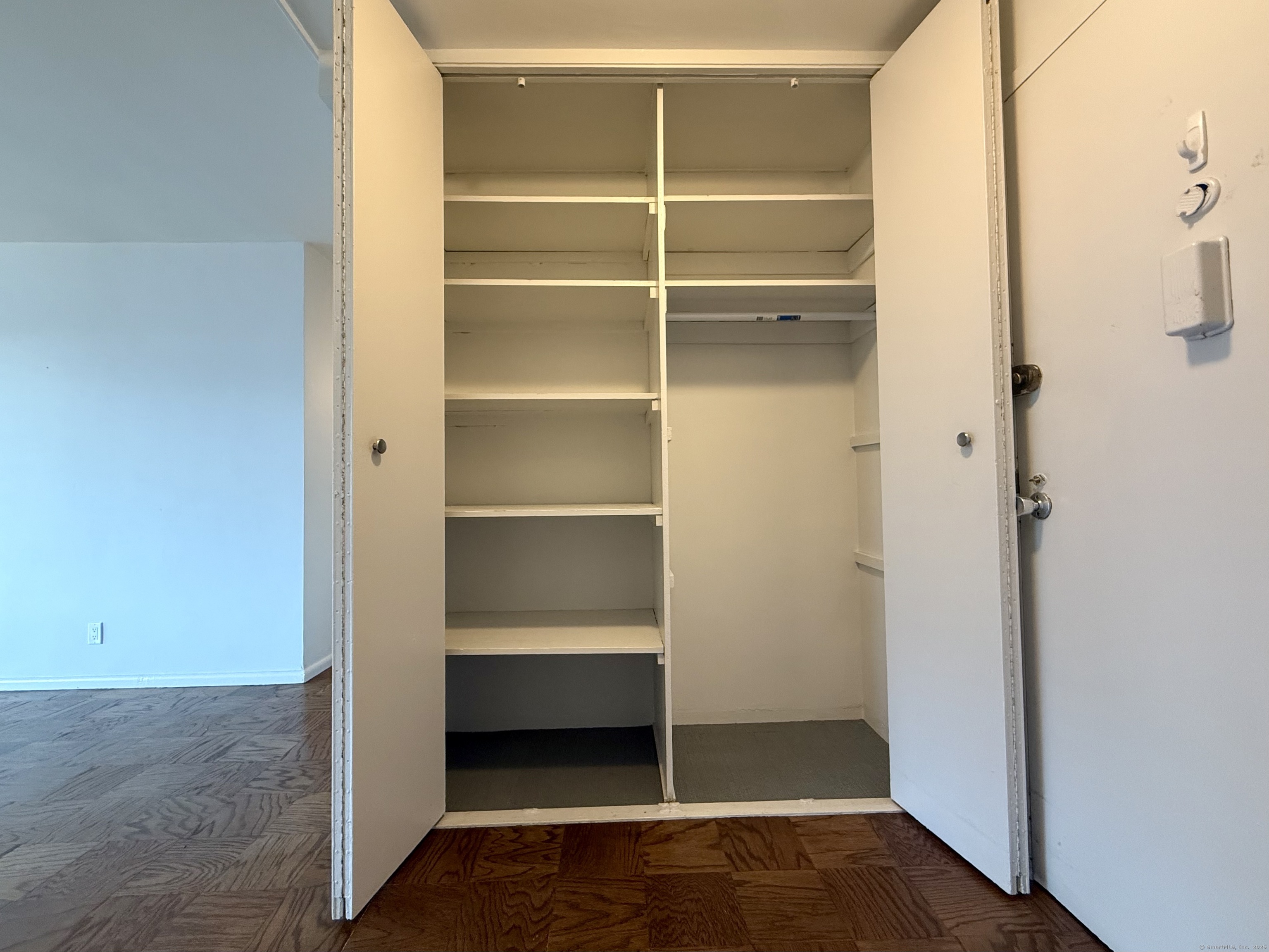 100 York Street, Unit 12S New Haven, CT 06511 - Photo 14 of 35 a view of walk in closet with empty racks