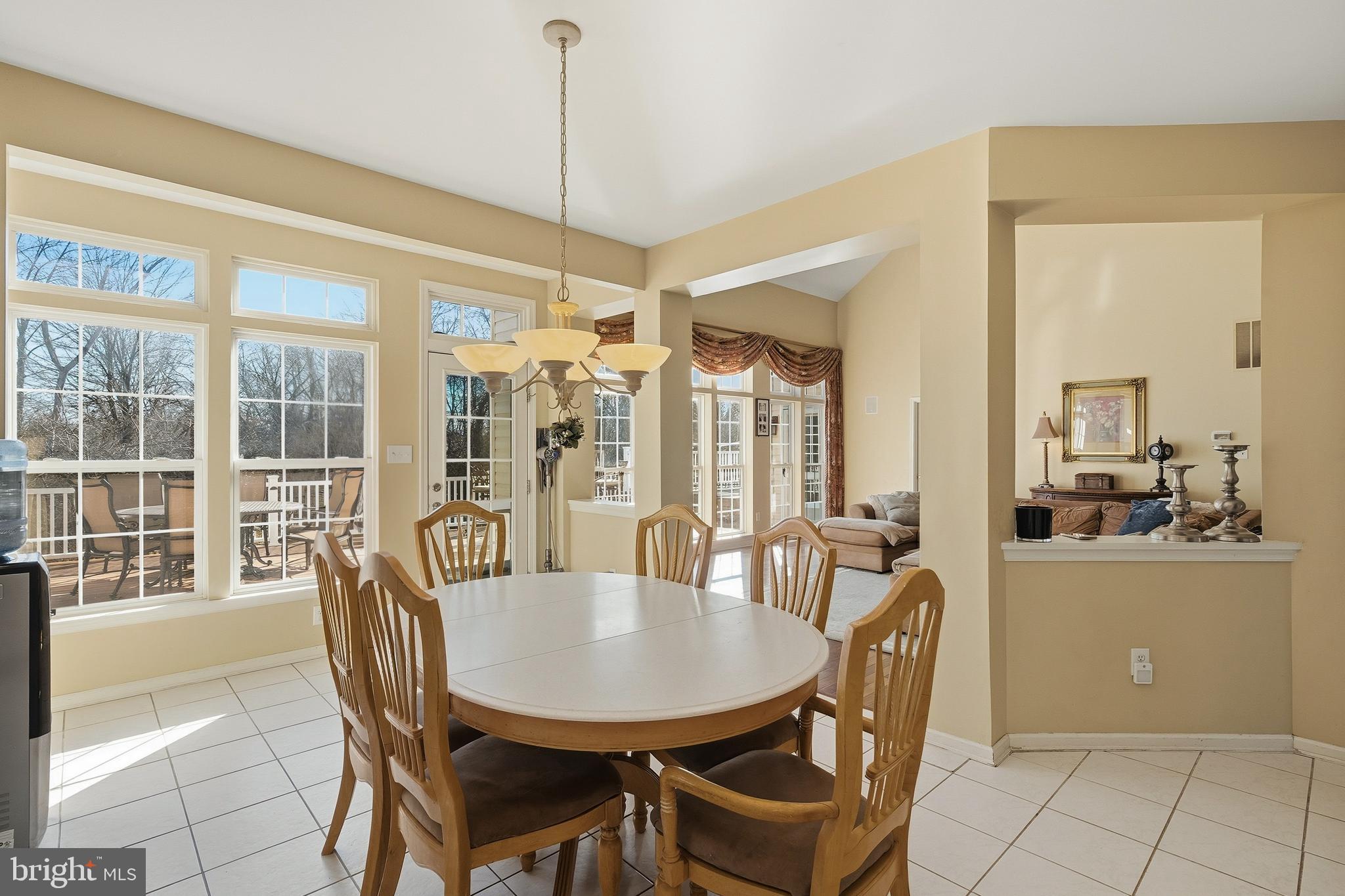 27 Donovan Road Pennington, NJ 08534 - Photo 21 of 60 a view of a dining room with furniture window and outside view