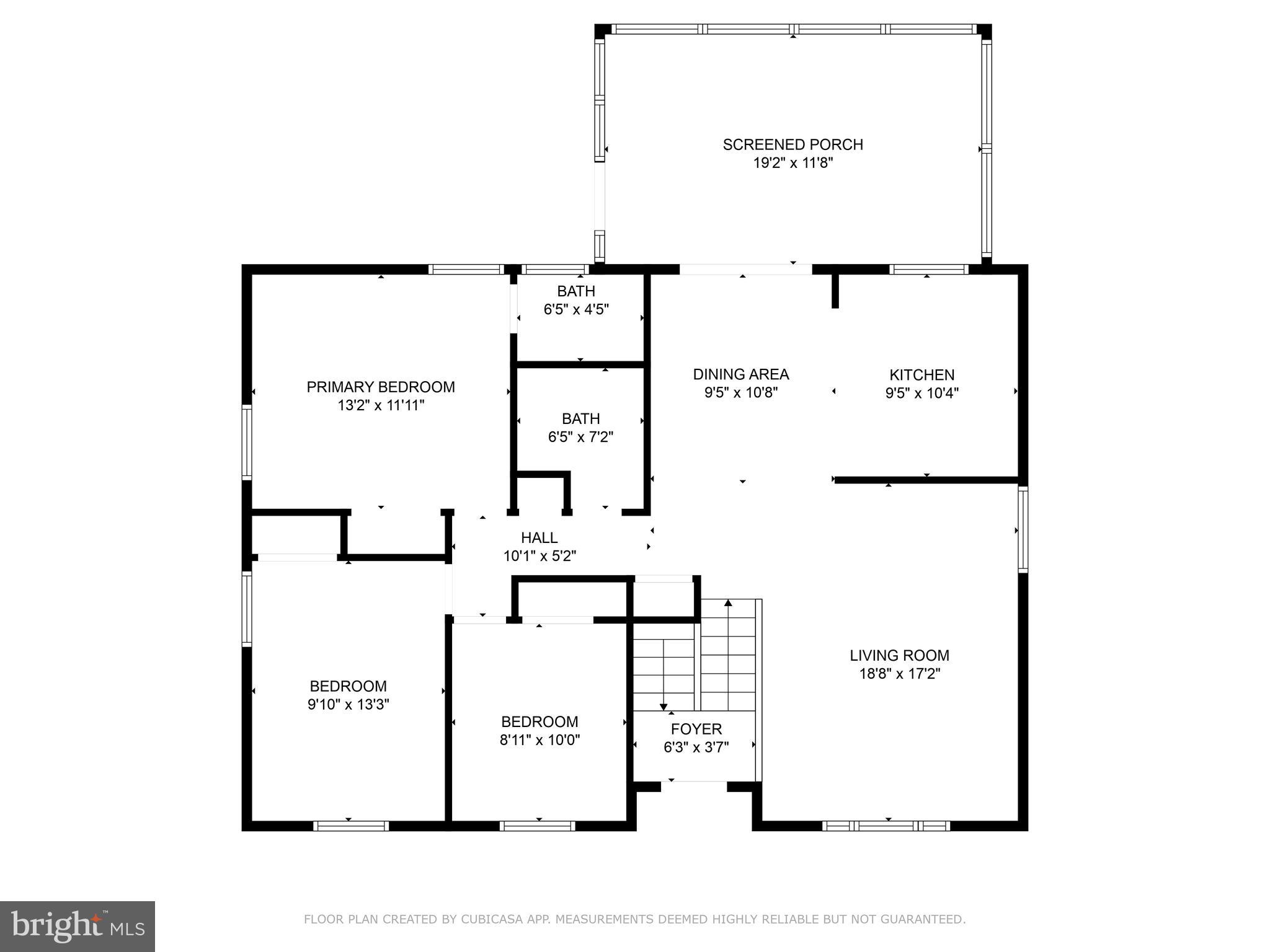 2012 Old Frederick Road Catonsville, MD 21228 - Photo 41 of 43 Upper level floor plan
