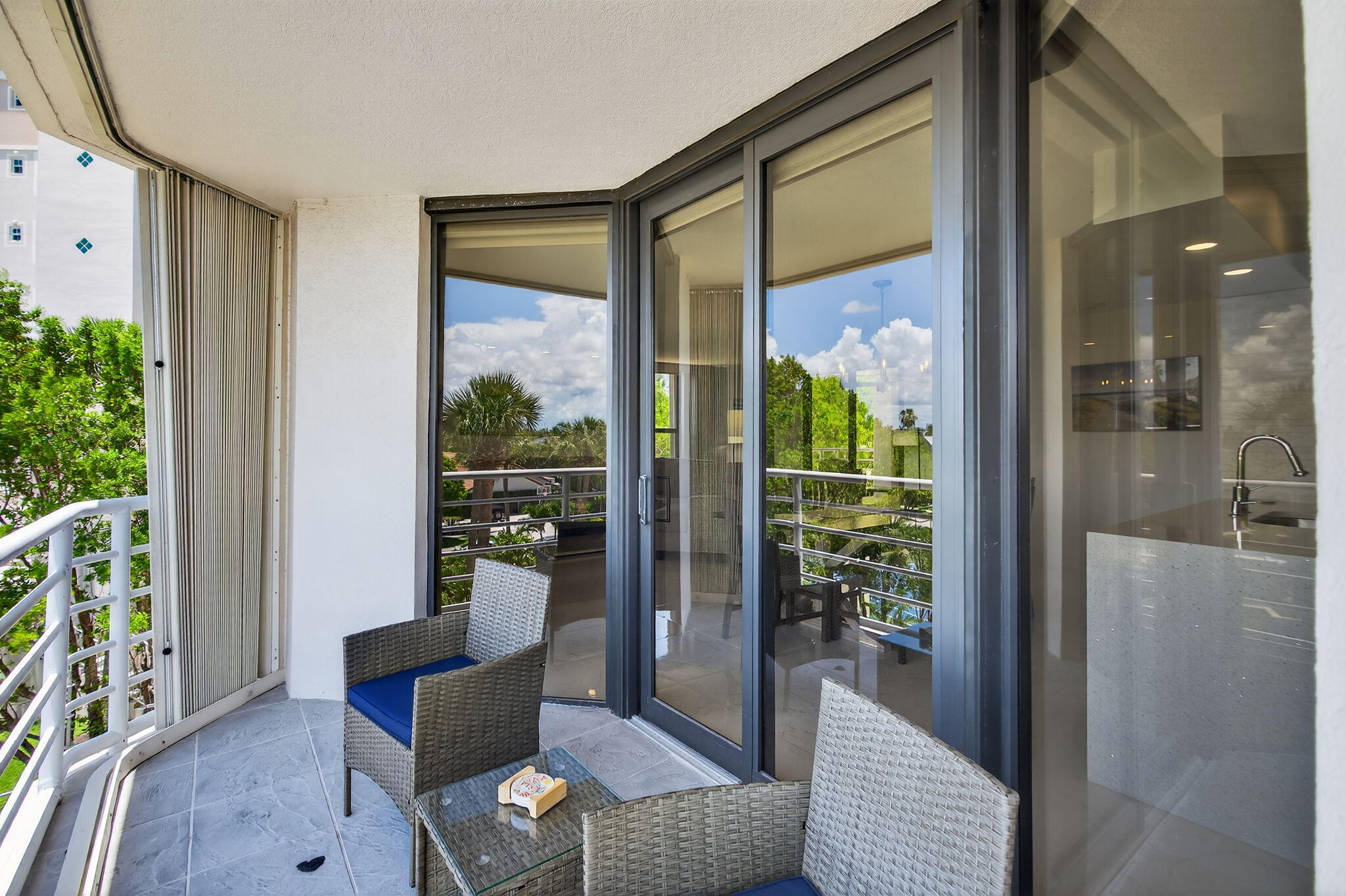 176 Helios Drive, Unit 210 Jupiter, FL 33477 - Photo 27 of 47 Balcony with Ocean Views