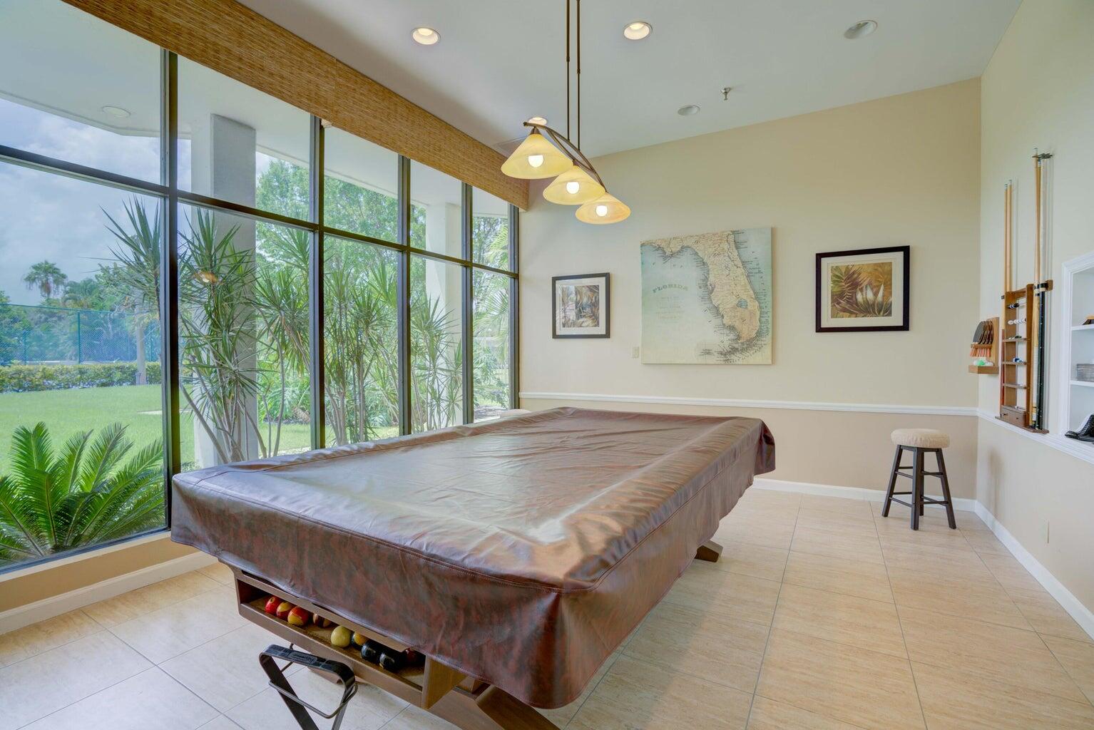 176 Helios Drive, Unit 210 Jupiter, FL 33477 - Photo 44 of 47 Billiards Room