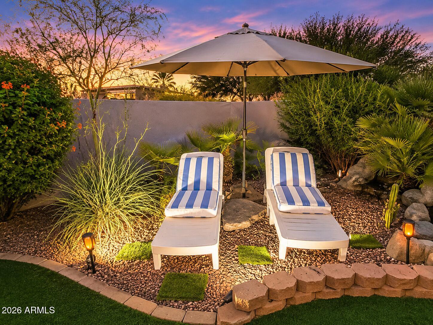 15876 West Alpine Ridge Drive Surprise, AZ 85374 - Photo 25 of 33 back yard