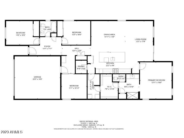 21241 West Granada Road Buckeye, AZ 85396 - Photo 34 of 34 FLOORPLAN