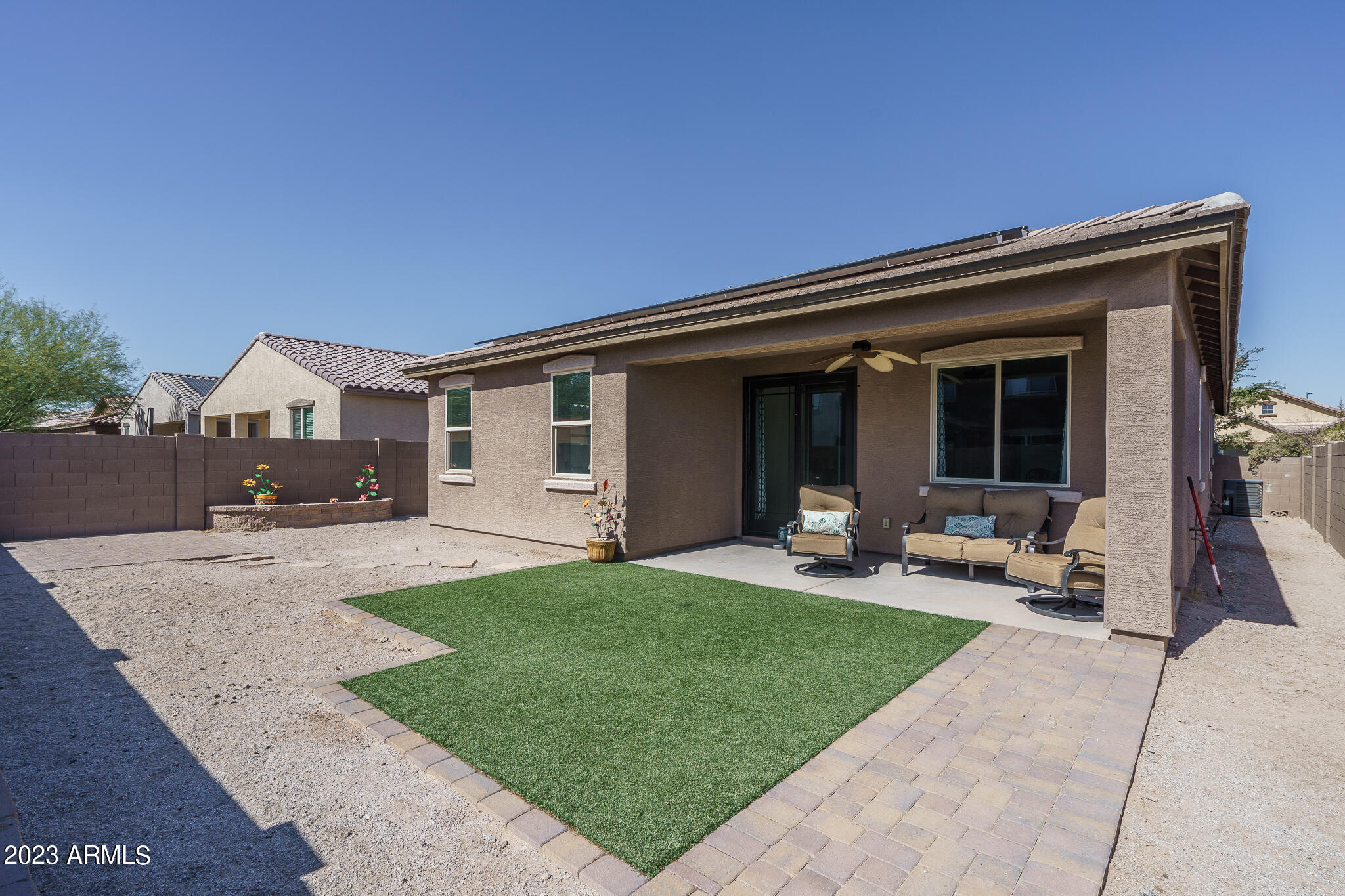 21241 West Granada Road Buckeye, AZ 85396 - Photo 20 of 34 20) BACK OF HOME