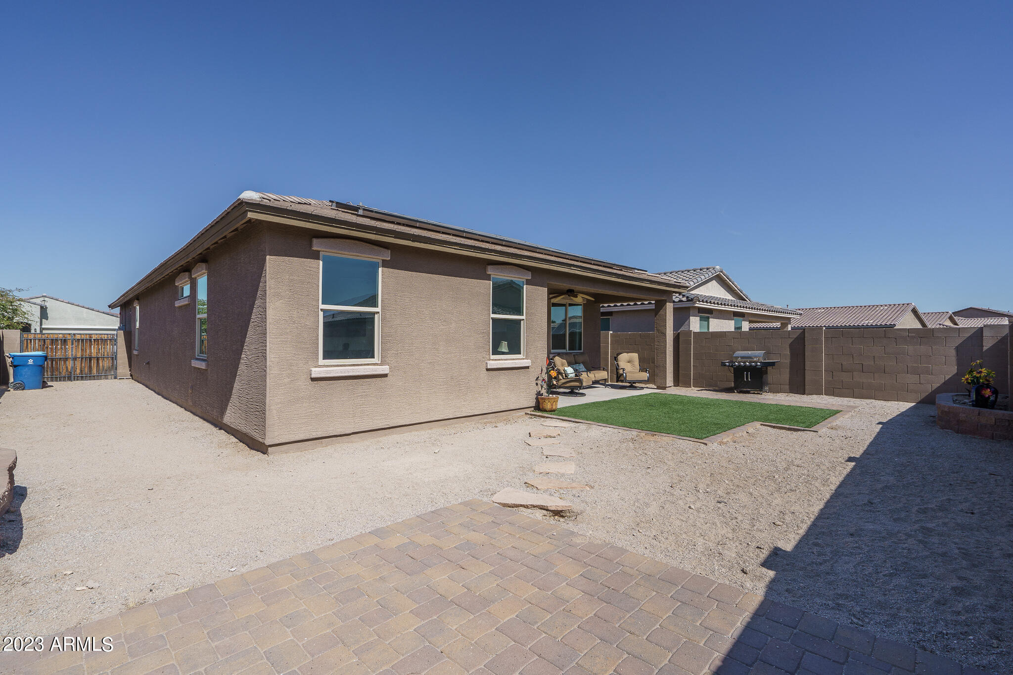 21241 West Granada Road Buckeye, AZ 85396 - Photo 21 of 34 21) BACK OF HOME