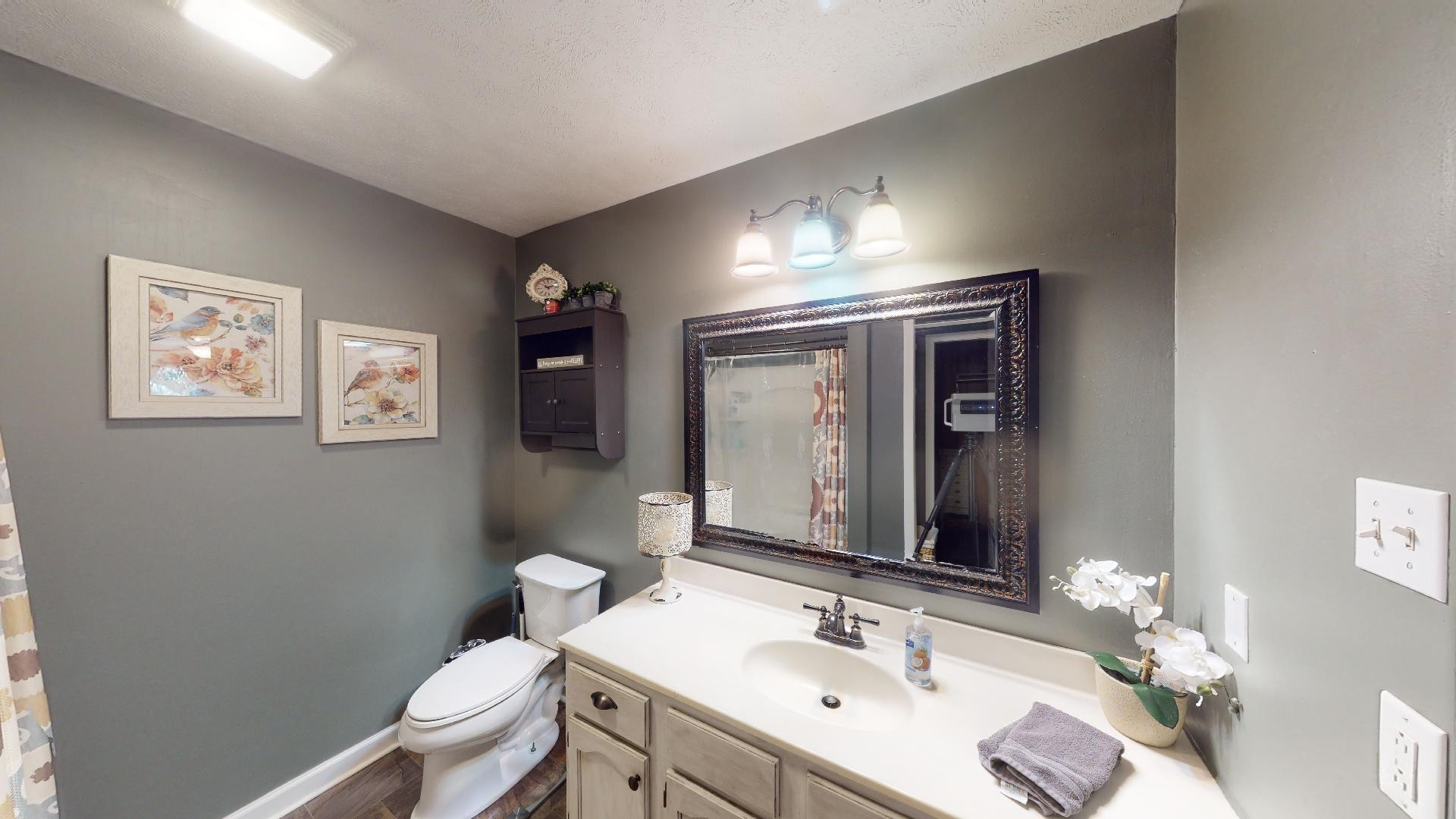 4395 Hamer Road Newbern, TN 38059 - Photo 6 of 20 a bathroom with a sink vanity granite and toilet
