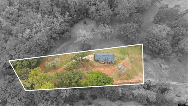 a view of a lake with lots of trees