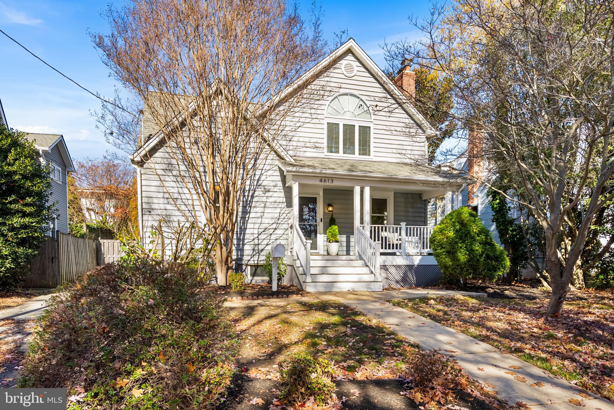 4613 8th Road South Arlington, VA 22204 - Photo 2 of 59 a front view of a house with garden