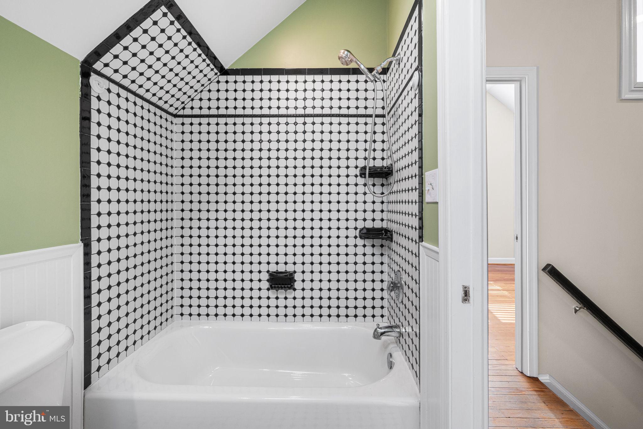 4613 8th Road South Arlington, VA 22204 - Photo 35 of 59 a bathroom with a bathtub and shower