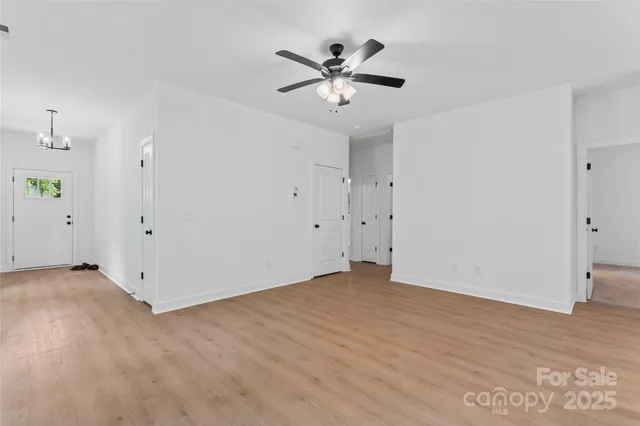 wooden floor in an empty room