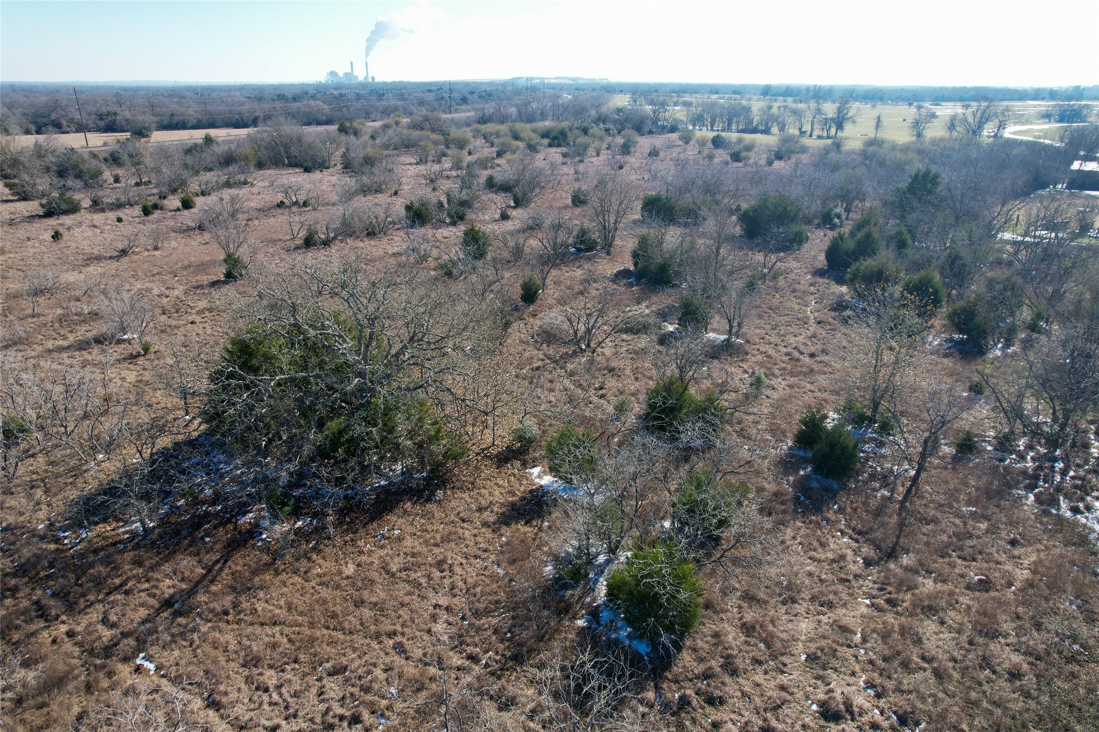 2 Prairie Grove Road Bremond, TX 76629 - Photo 20 of 28 a view of a dry field with lots of trees