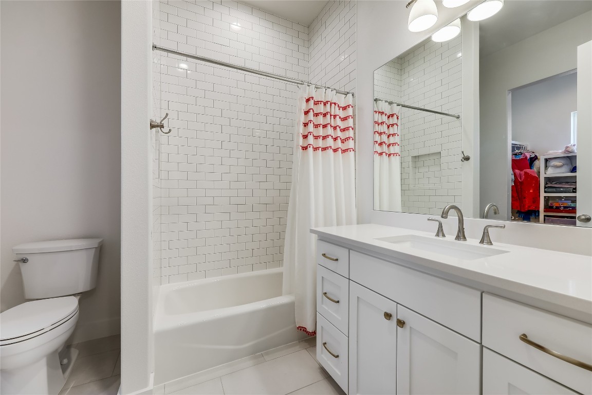 Undisclosed Address Point Venture, TX 78645 - Photo 34 of 40 a bathroom with a sink a toilet and a shower