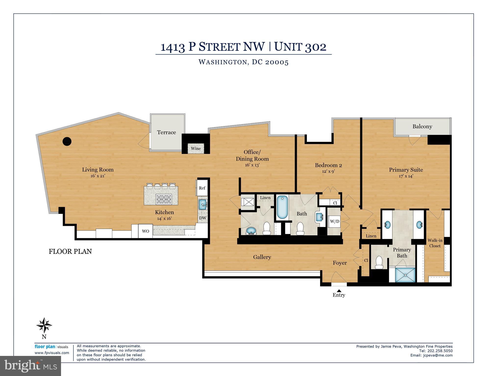 1413 P Street Northwest, Unit 302 Washington, DC 20005 - Photo 24 of 24