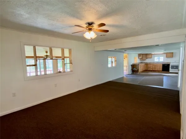 a view of a room with washer and dryer