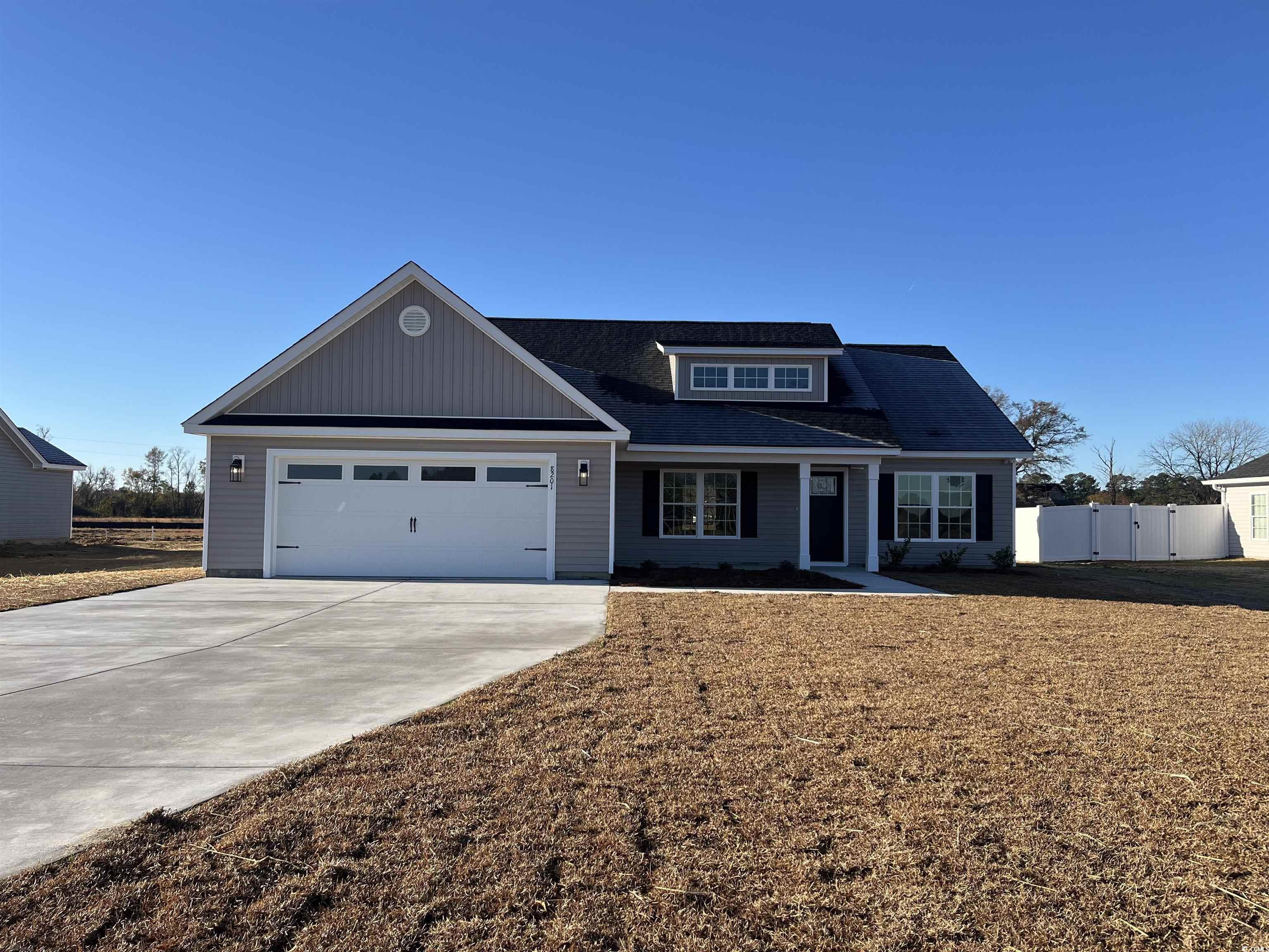 8201 Kerl Road Aynor, SC 29511 - Photo 1 of 20 View of front of home with a garage