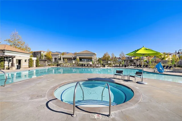 a view of outdoor space with gaming equipment