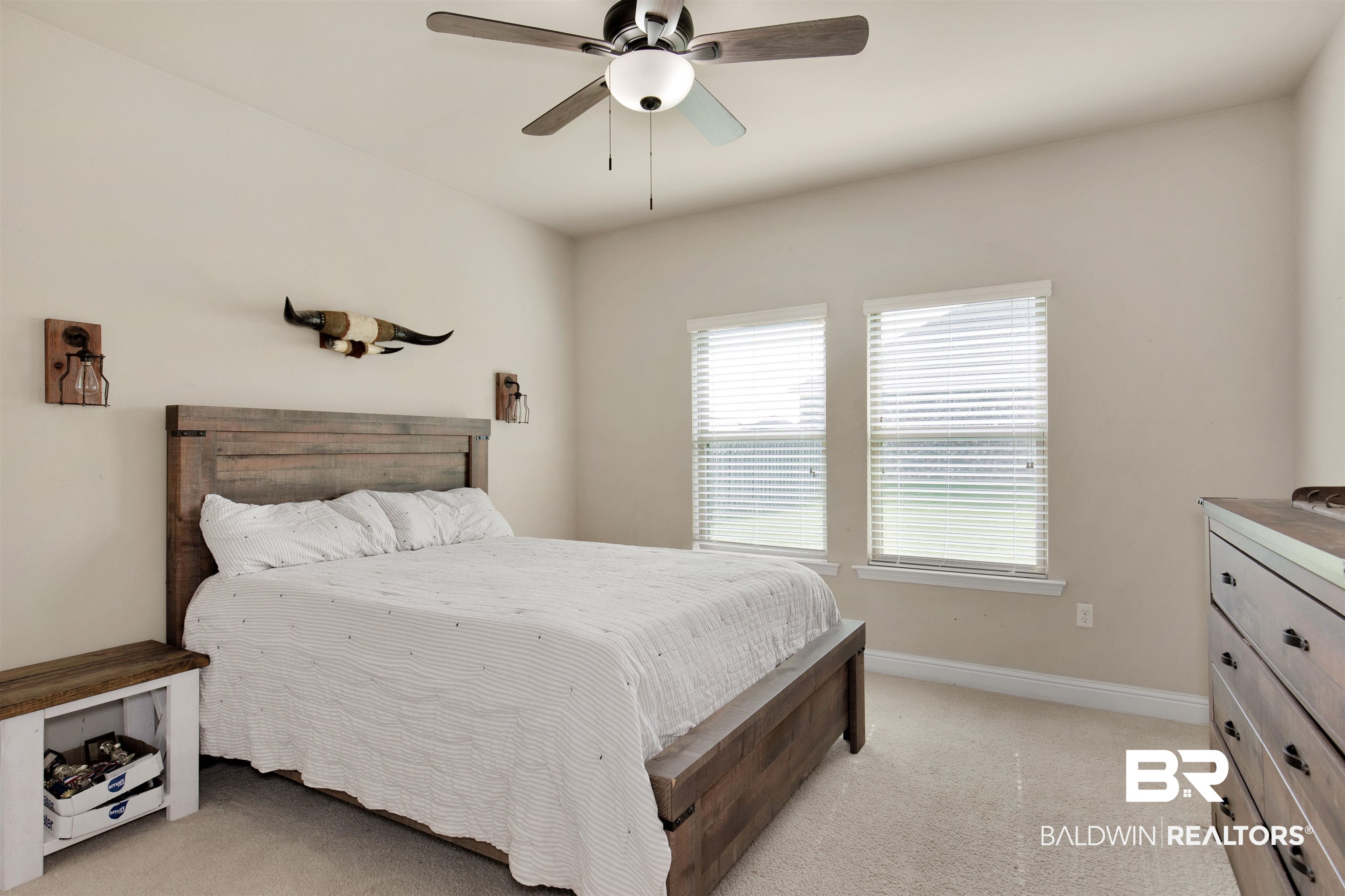 122 Open Field Drive Fairhope, AL 36532 - Photo 21 of 27 Carpeted bedroom featuring ceiling fan